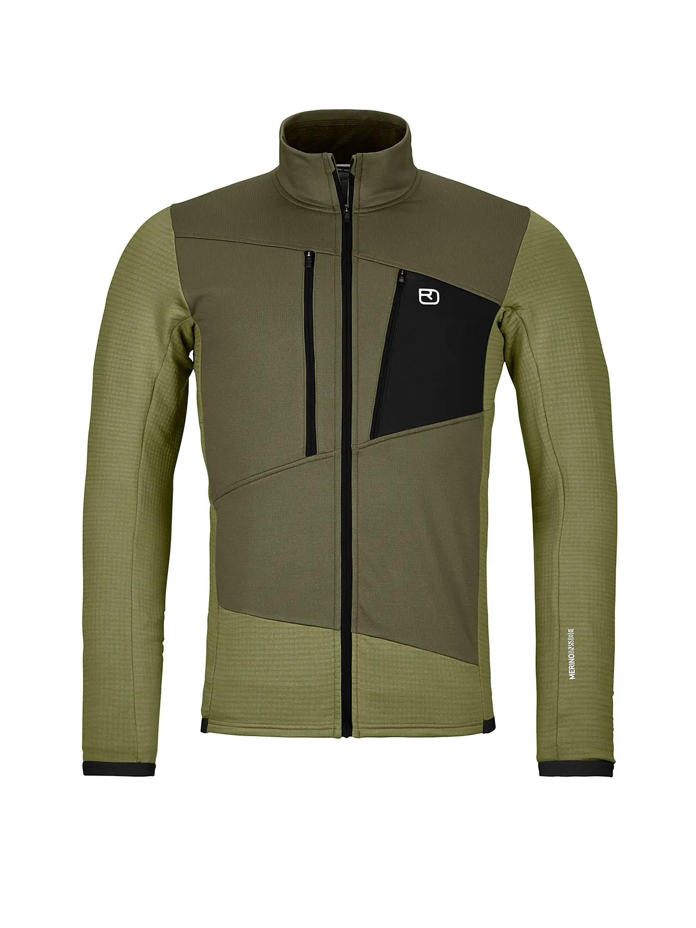 ORTOVOX | Herren Fleecejacke Grid | olive